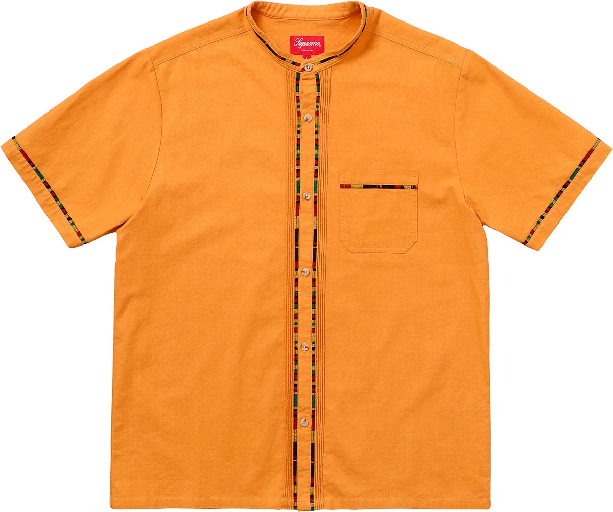 S/S Band Collar Shirt view 2